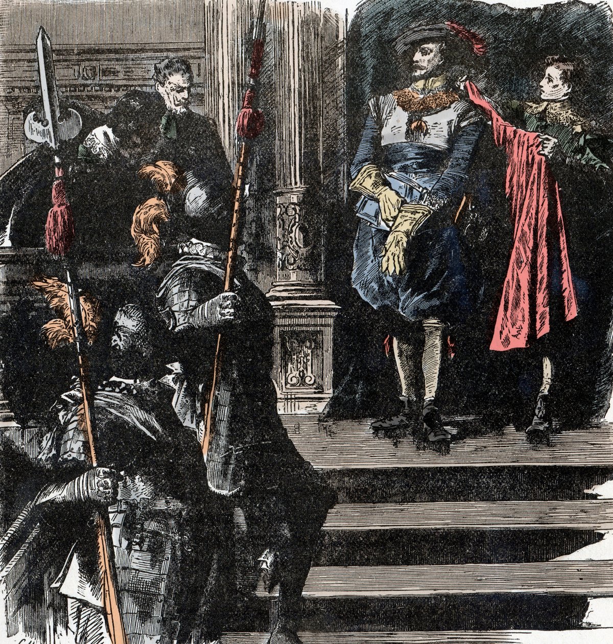 Thirty Years War: The Duke of Friedland Retires from the Army by Unknown artist