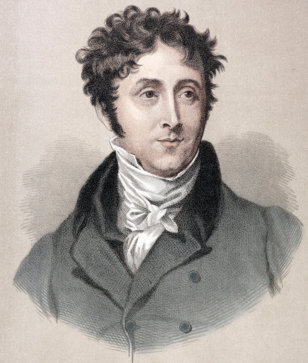 Thomas Campbell, Scottish poet by Unknown artist