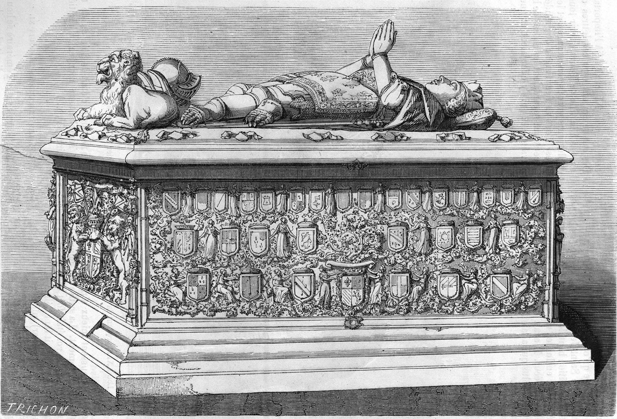 Tomb of Charles the Bold, Duke of Burgundy (1433-1477) by Unknown artist