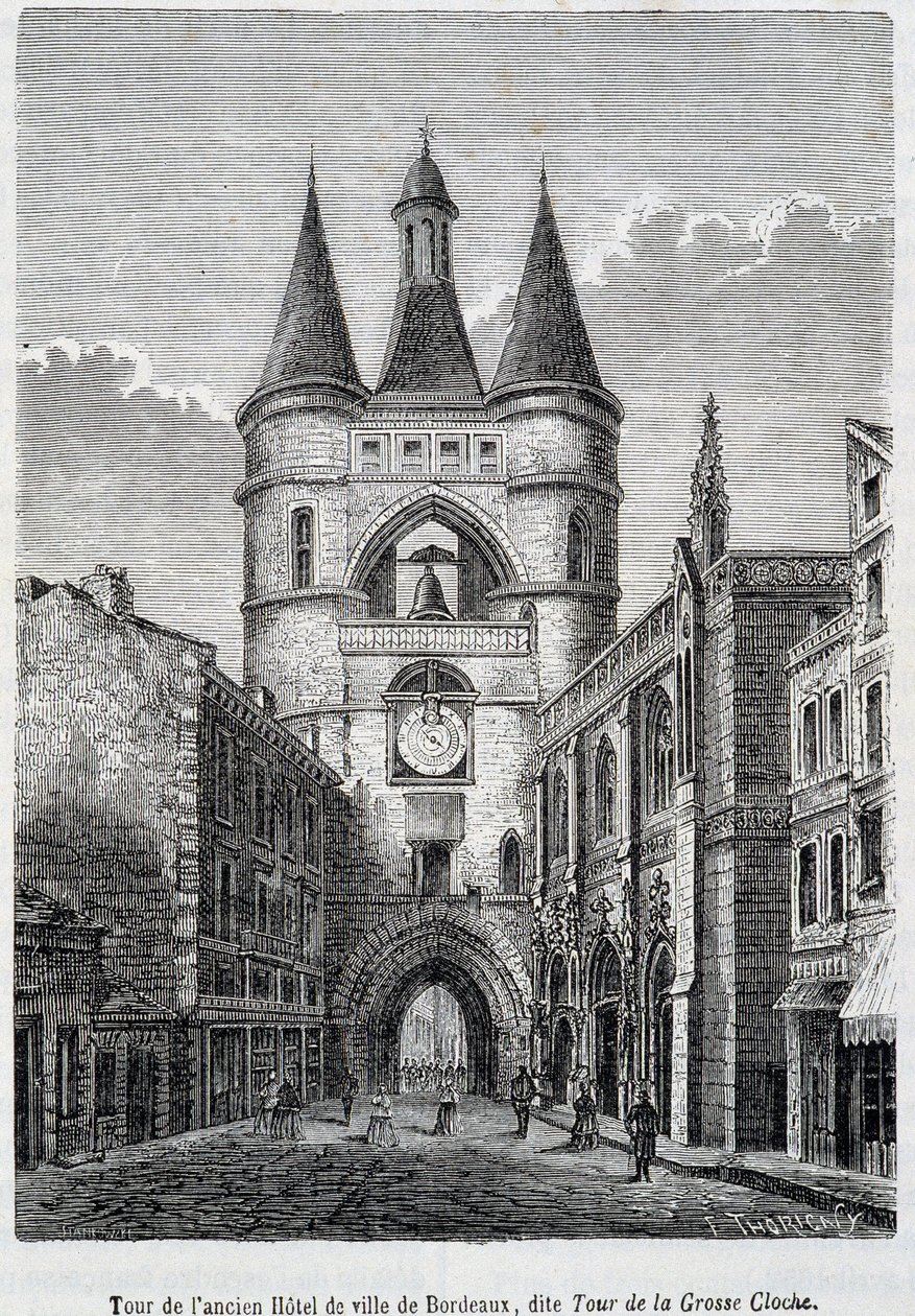 Tour of the former Hôtel de Ville de Bordeaux, known as 