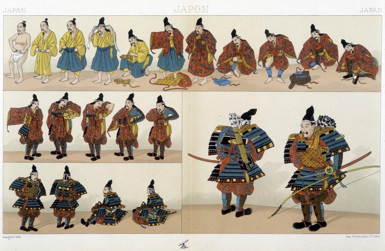 Traditional Japanese Samurai Clothing - in 