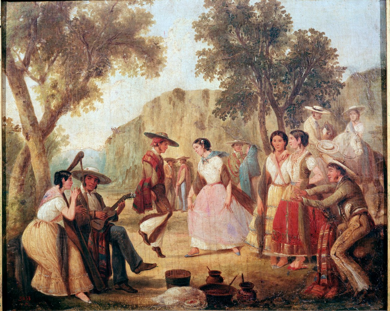 Traditional Mexican Dance by Unknown artist