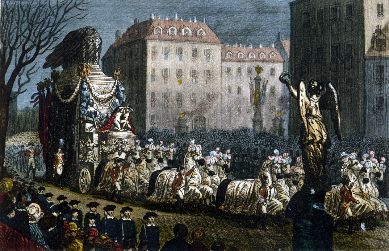 Transport of the ashes of Napoleon I to Courbevoie, December 15 by Unknown artist