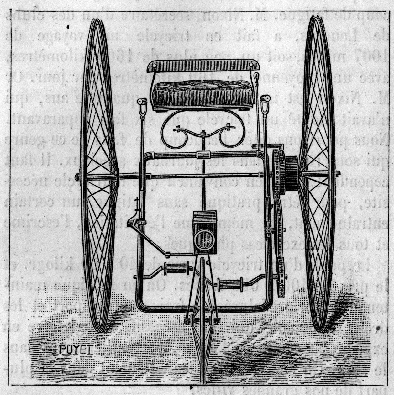 Tricycles at the Stanley Club Exhibition in London by Unknown artist