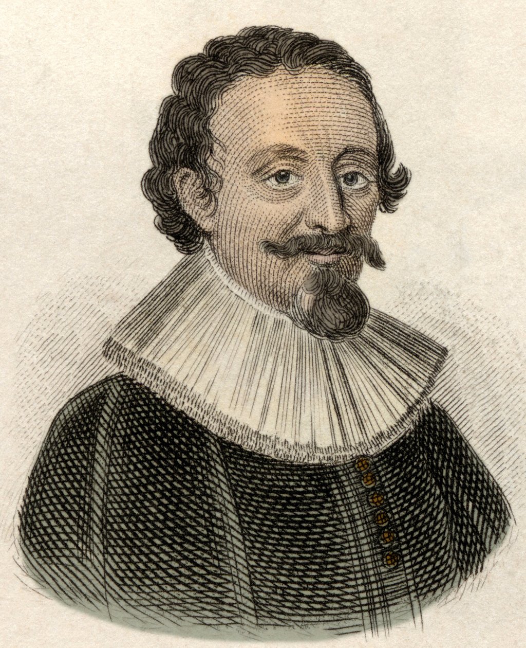 Portrait of Hugo Grotius (1583-1645), Dutch lawyer and diplomat by Unknown artist