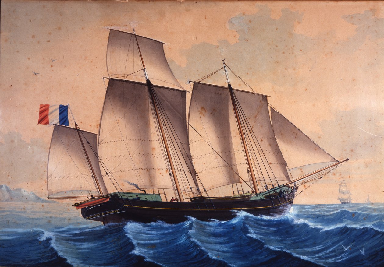 A Lugger or a Chasse-Maree 