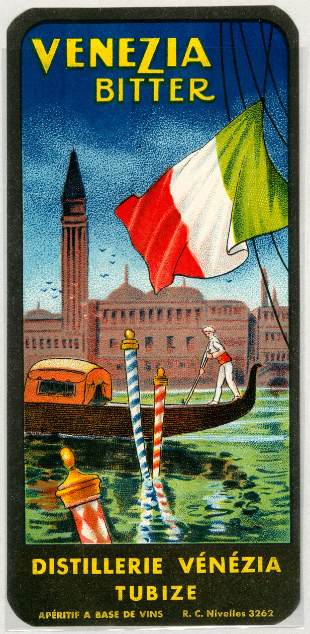 Venezia bitter alcohol advertisement by Unknown artist