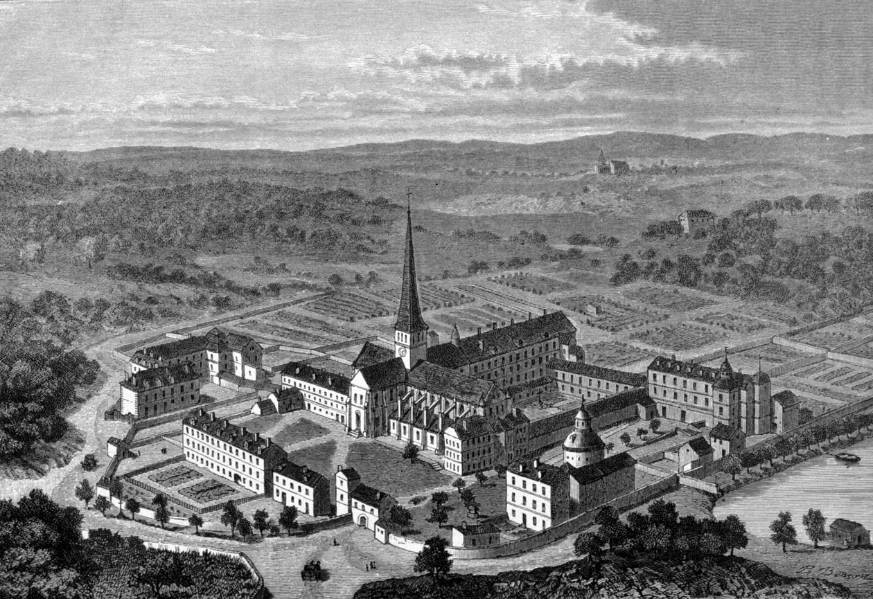View of the abbey of Port Royal des Champs by Unknown artist