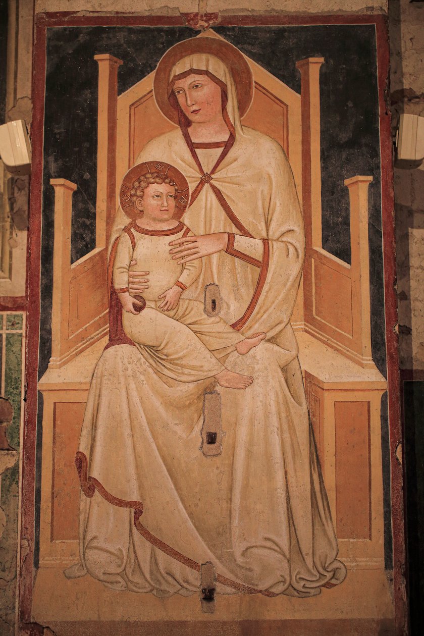 Wall Fresco in San Zeno Maggiore, Verona by Unknown artist