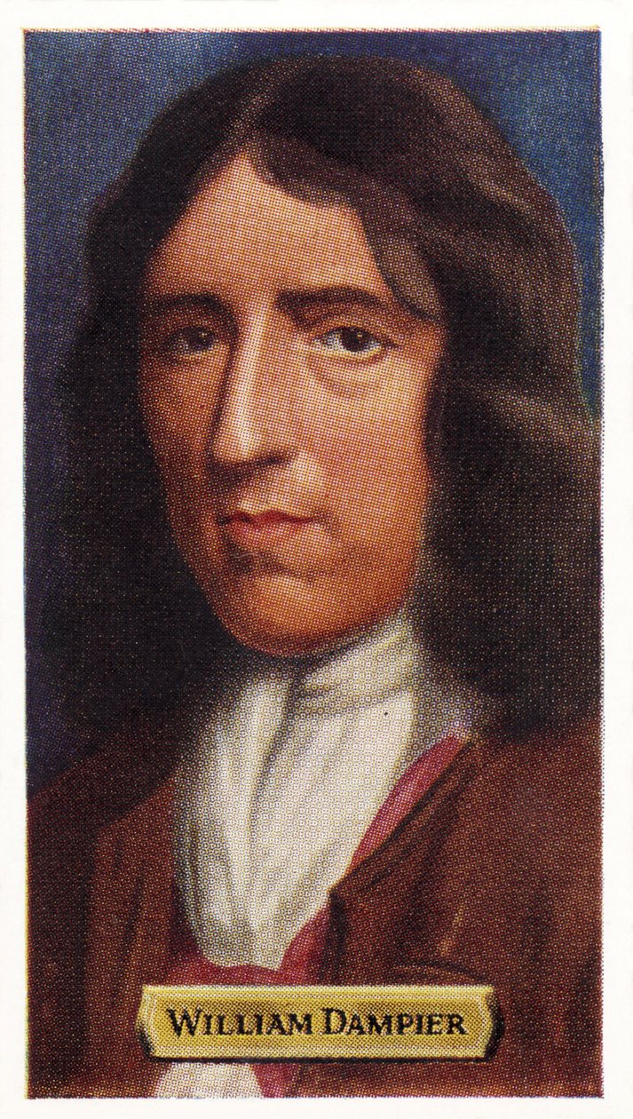 William Dampier - English Sea Captain and Explorer by Unknown artist