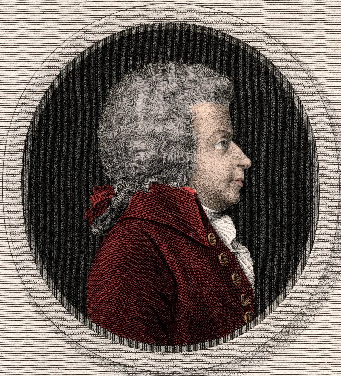 Wolfgang Amadeus Mozart 1756-1791 by Unknown artist