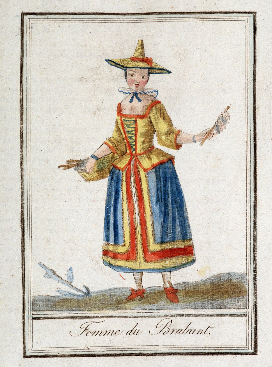 Woman of Brabant (Belgium) by Unknown artist