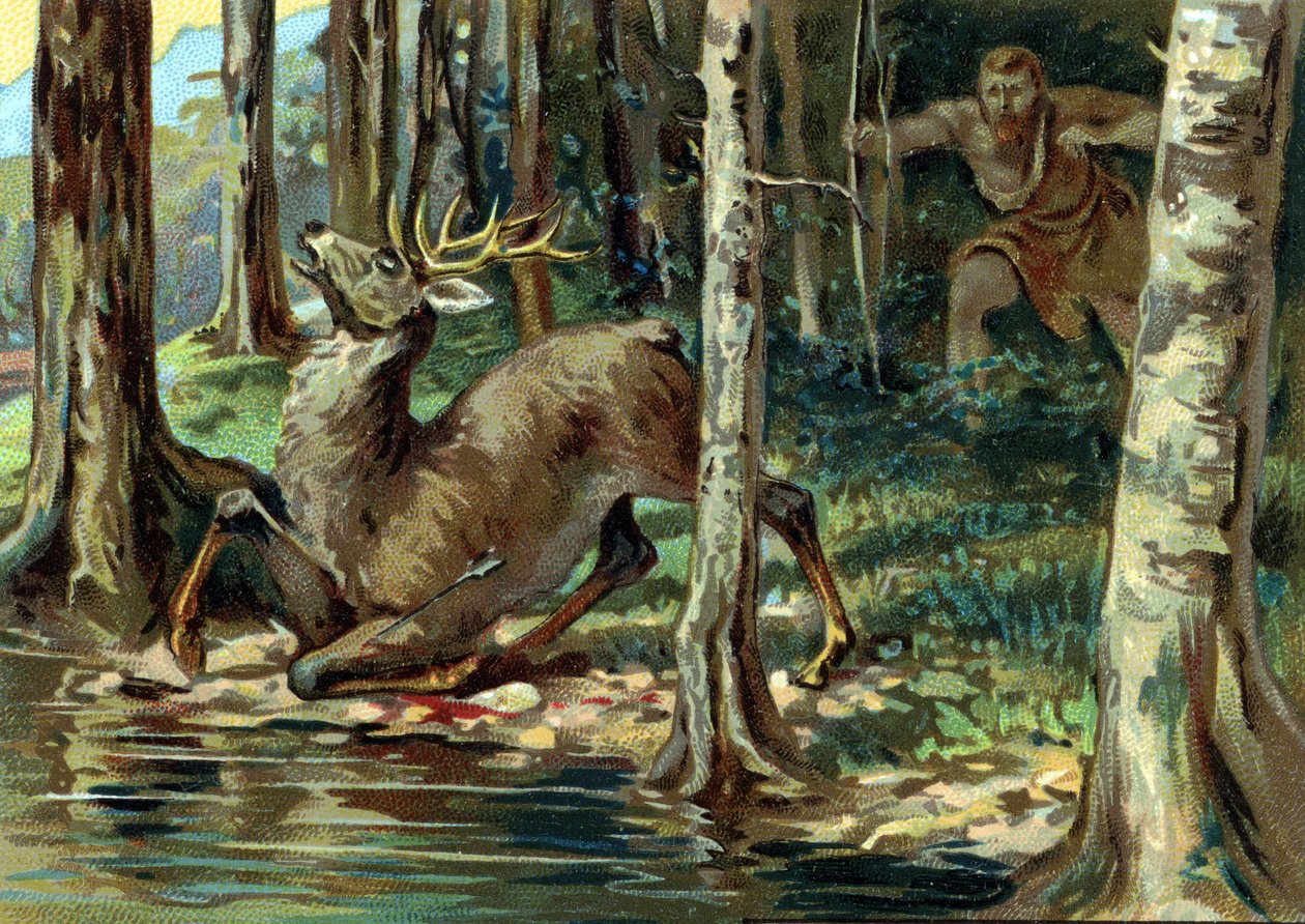 Works of Hercules: Hercules and the Doe by Unknown Artist