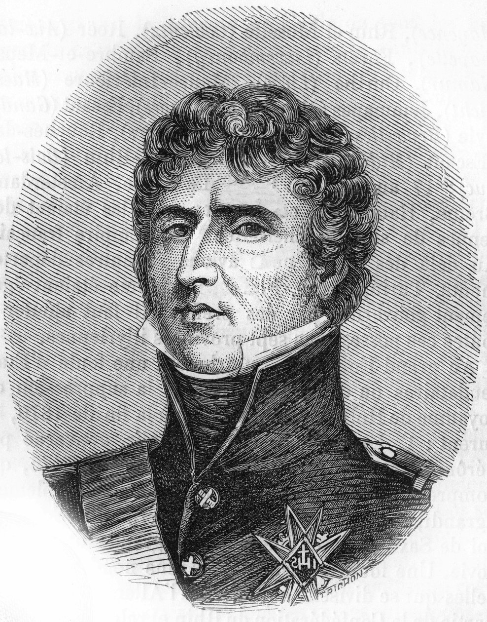 Portrait of Charles John - Baptist Bernadotte (1763-1844), Marshal of France, King Charles XIV of Sweden and Norway by Unknown artist
