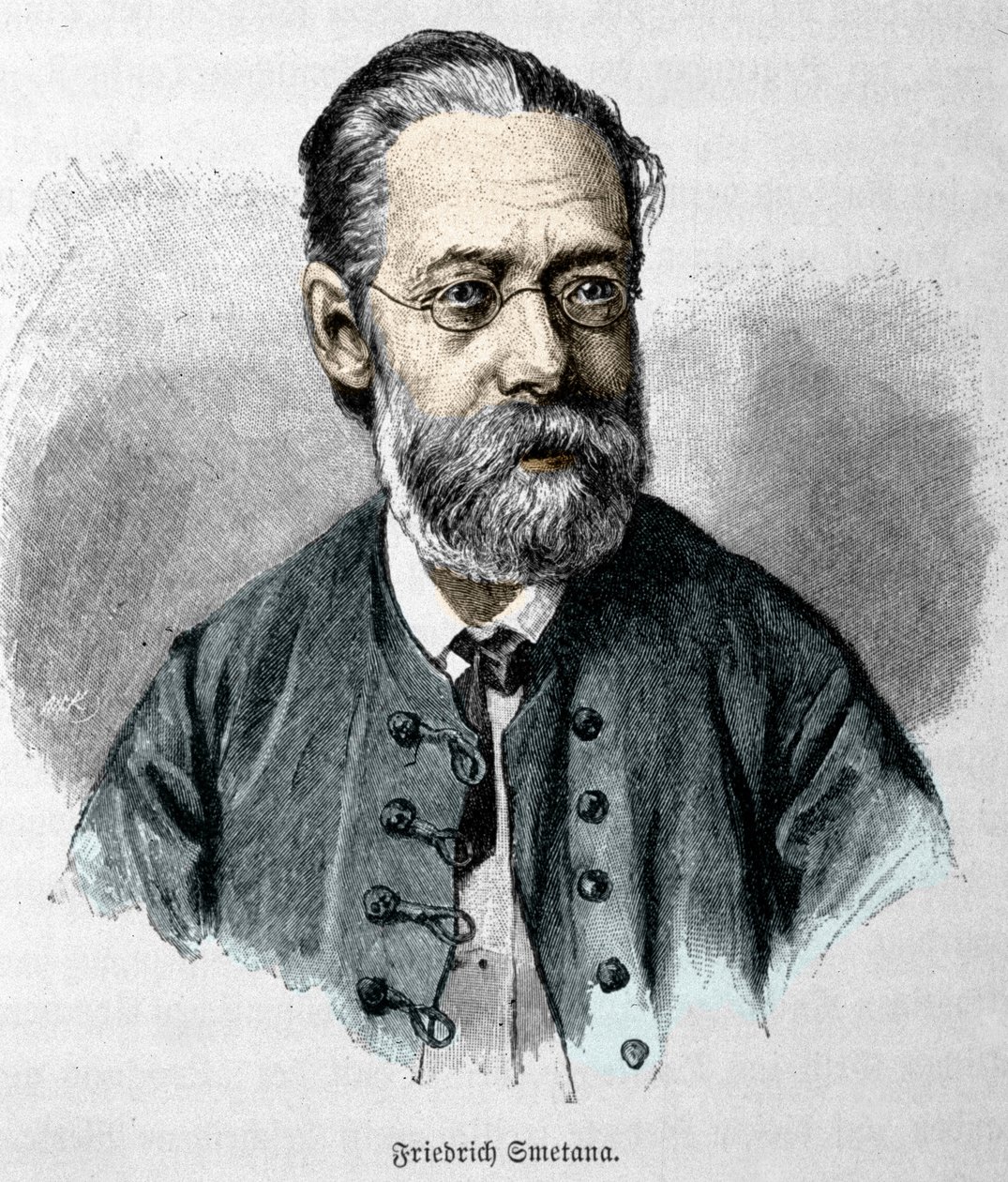 Portrait of Bedrich Smetana (1824-1884), Czech Composer and Pianist by Unknown artist