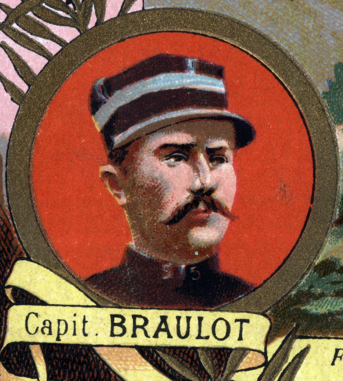 Portrait of Captain Braulot, Naval Infantry Captain, Who Died in the Field of Honour at Bonna, Sudan in 1897 by Unknown artist