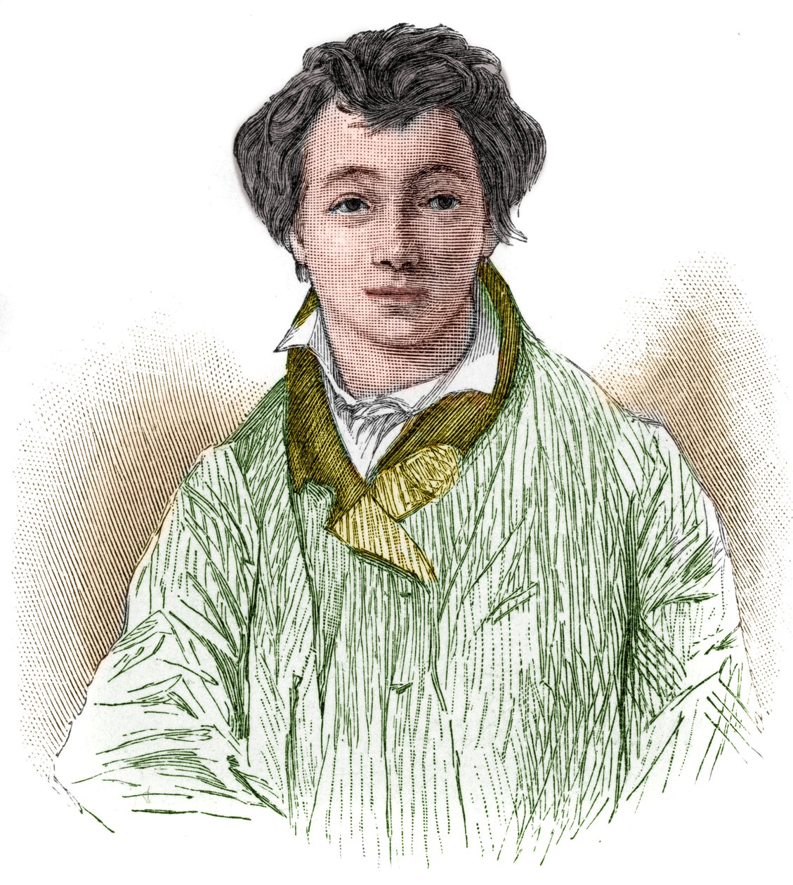 Portrait of Christian Johann Heinrich Heine (1797-1856), German poet and journalist. by Unknown artist