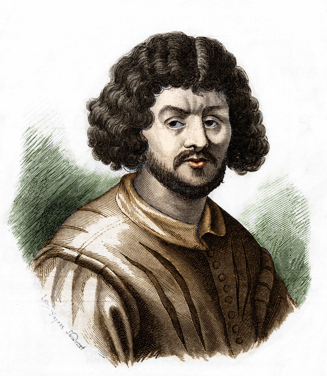 Portrait of Claude Gellee, dit le Lorrain (1600-1682), French Painter by Unknown artist