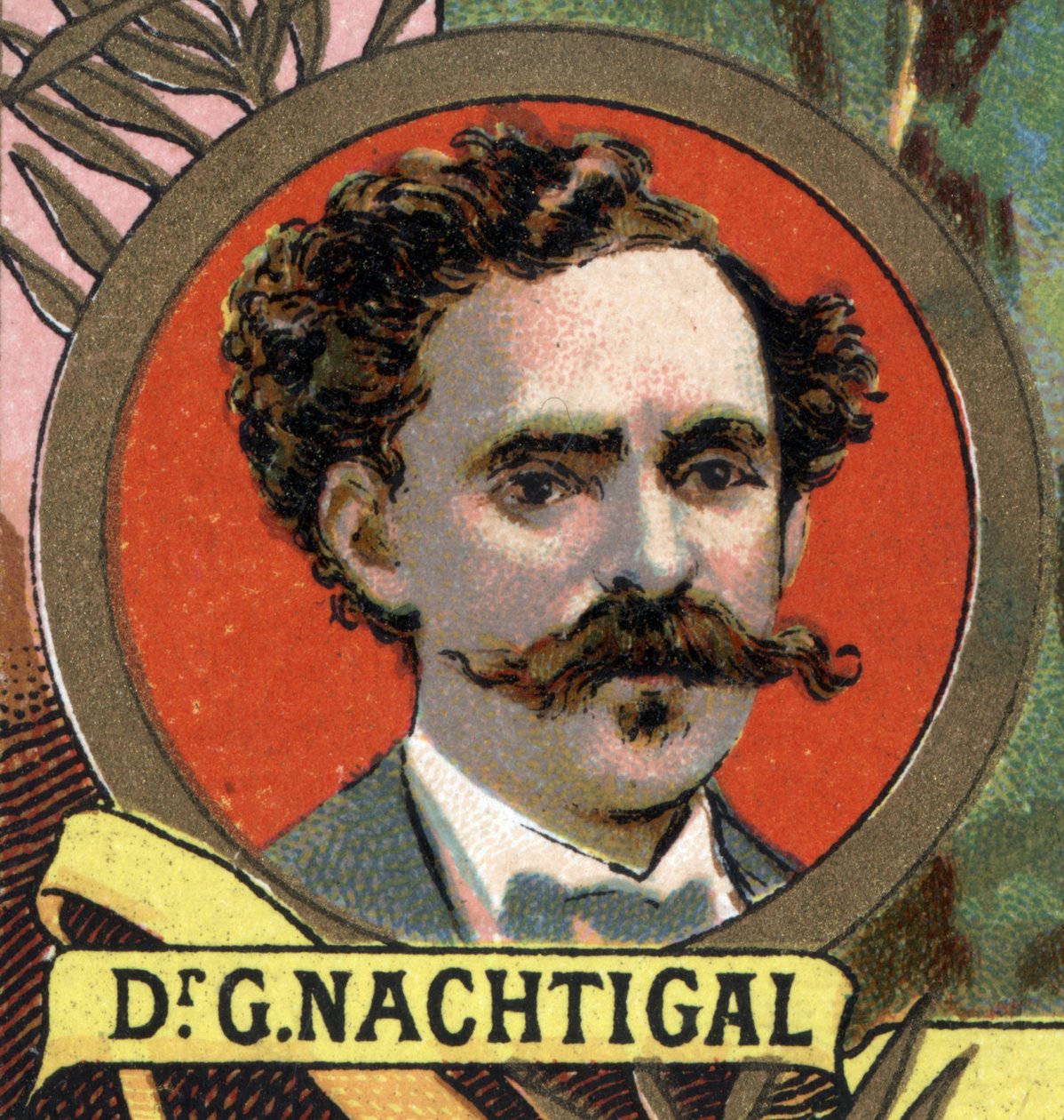 Portrait of Doctor Gustave Nachtigal, German doctor of the 19th century by Unknown artist