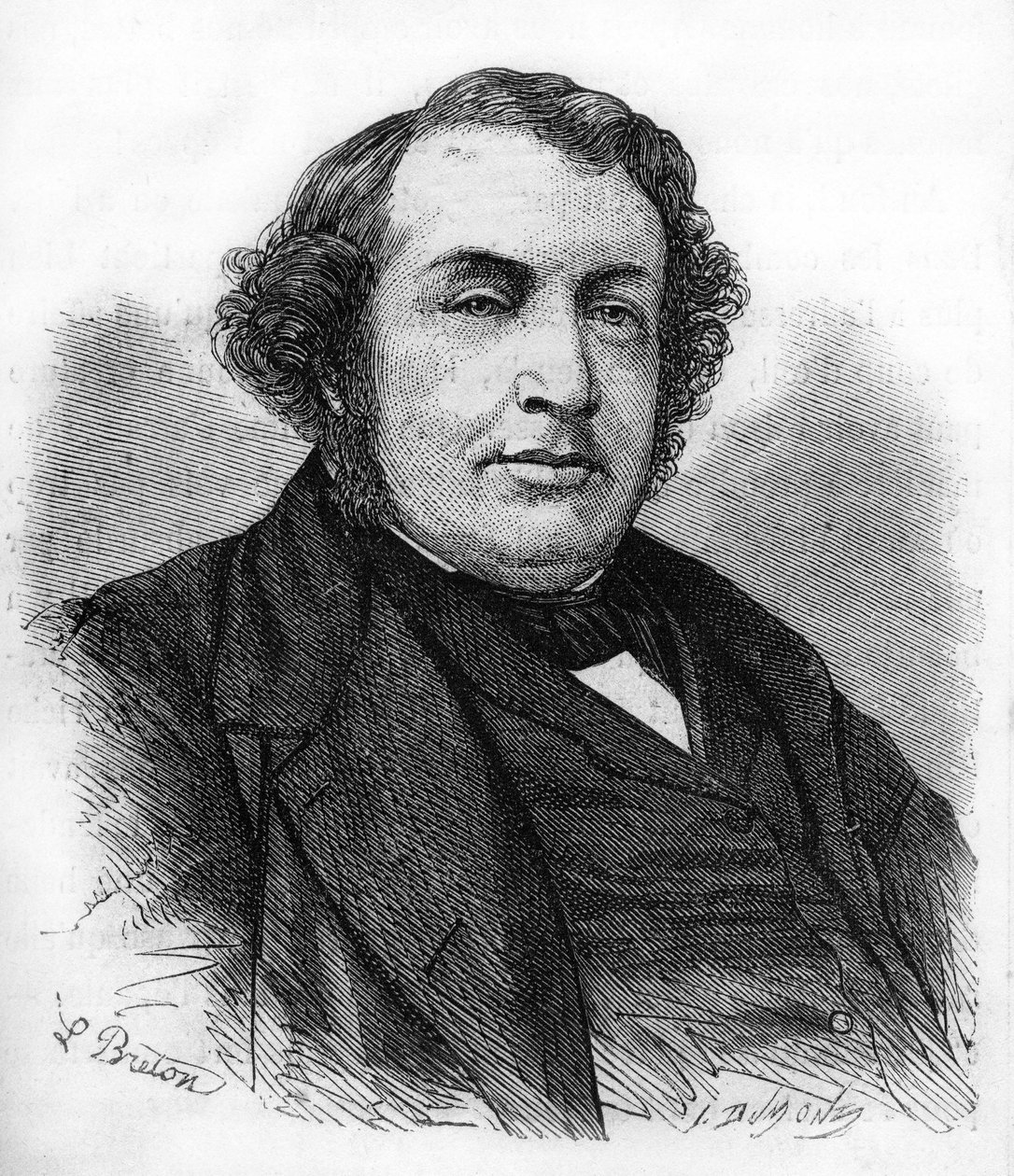 Portrait of Ernest Picard, French politician (1821-1877) by Unknown artist