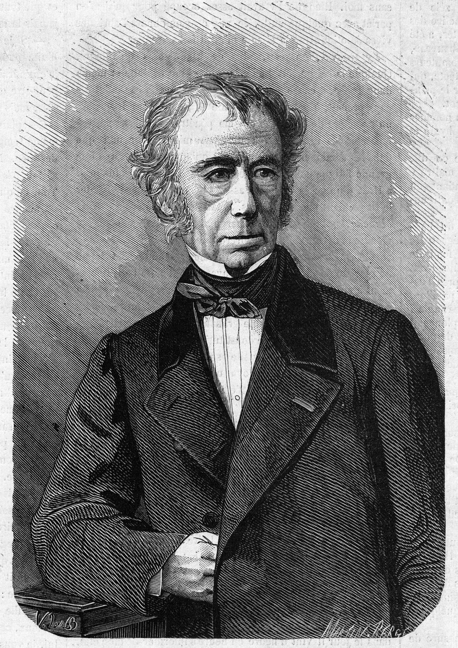 Portrait of Jean Pons Guillaume Viennet (1777-1868), French politician and writer by Unknown artist