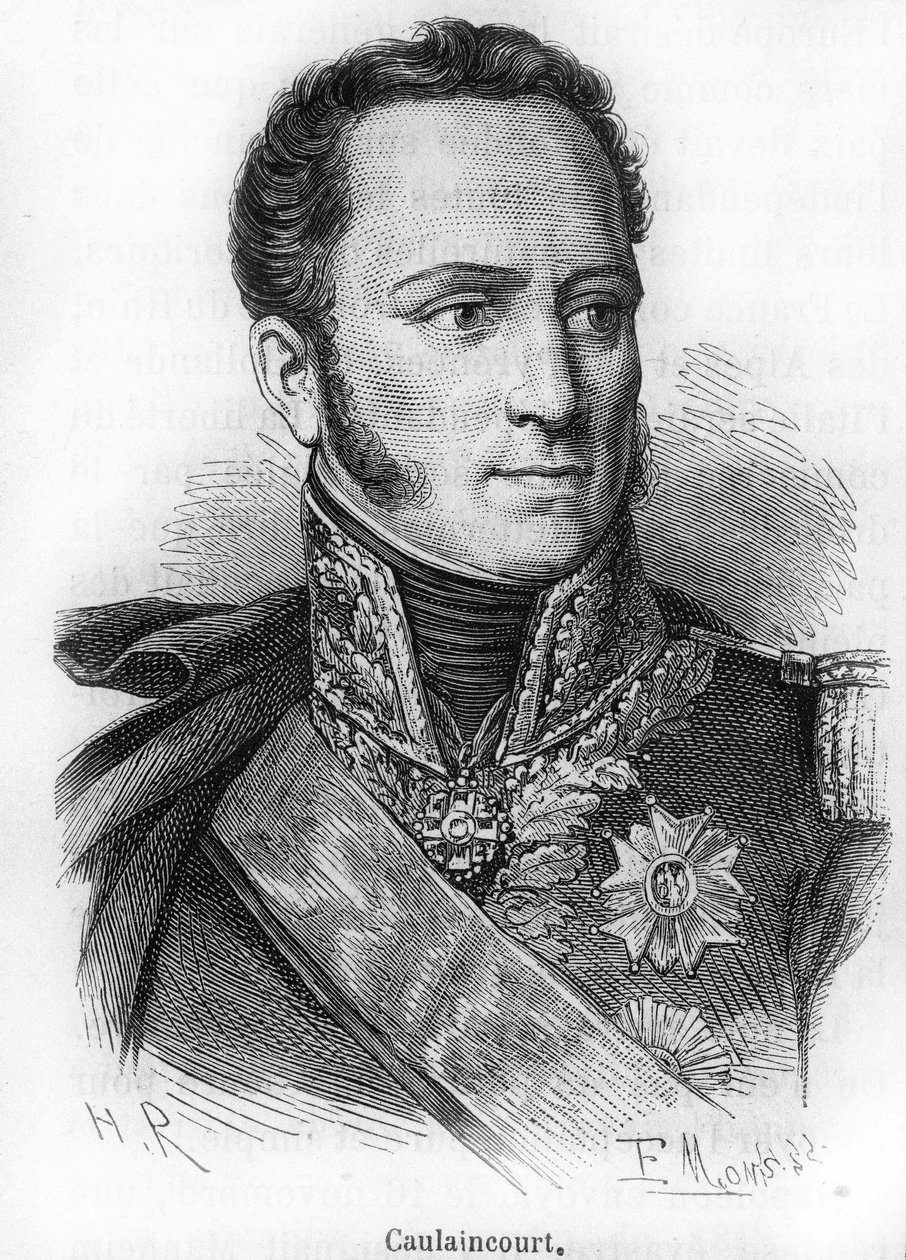 Portrait of Le Marquis de Caulaincourt (1773-1827), Duke of Vicenza, French General and Diplomat by Unknown artist