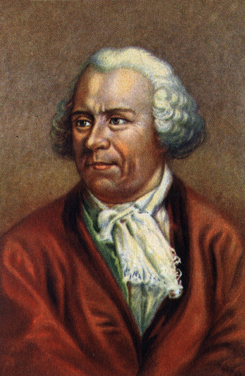 Portrait of Leonhard Euler, Swiss Mathematician