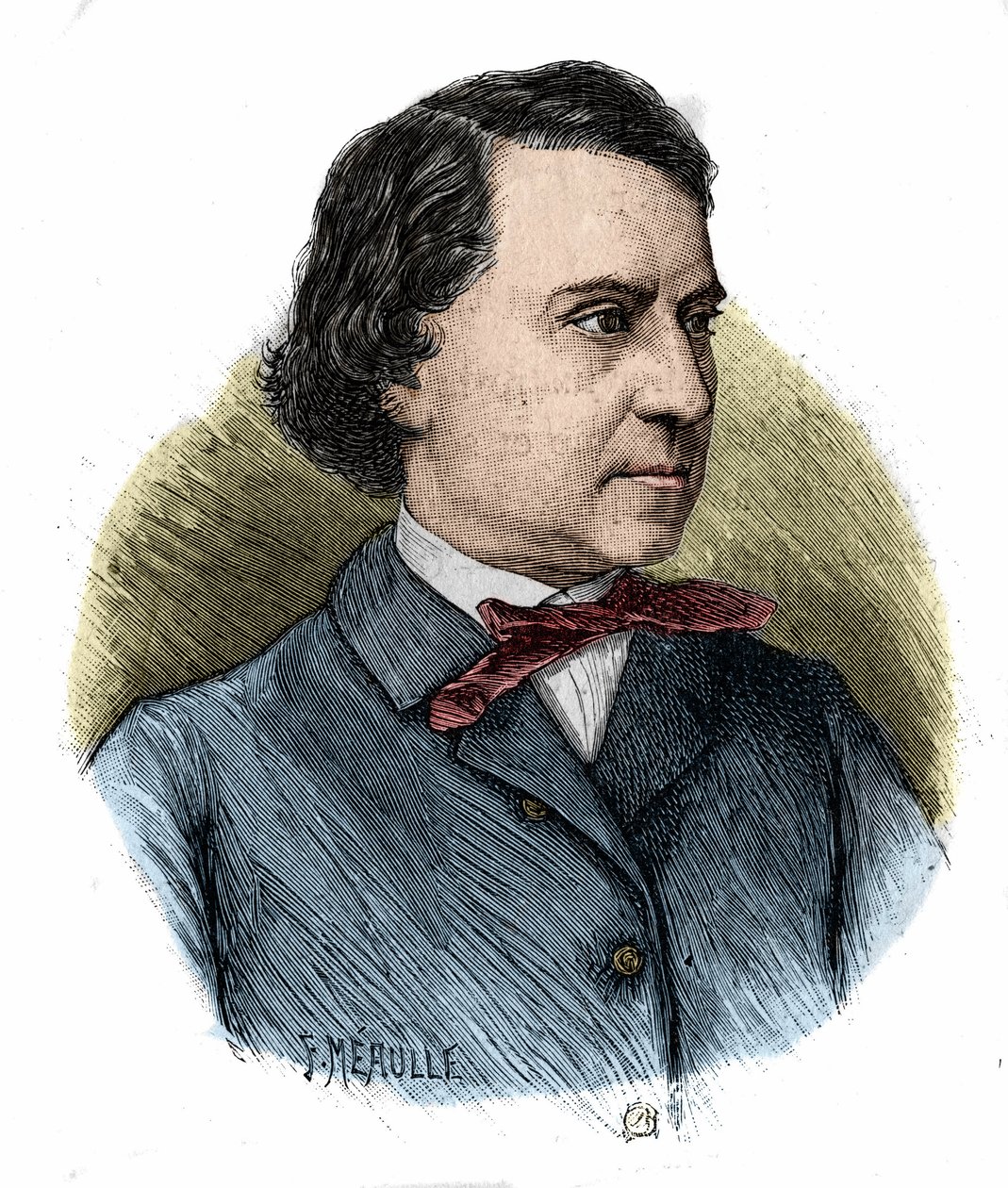 Portrait of Louis Blanc, French politician and historian by Unknown artist