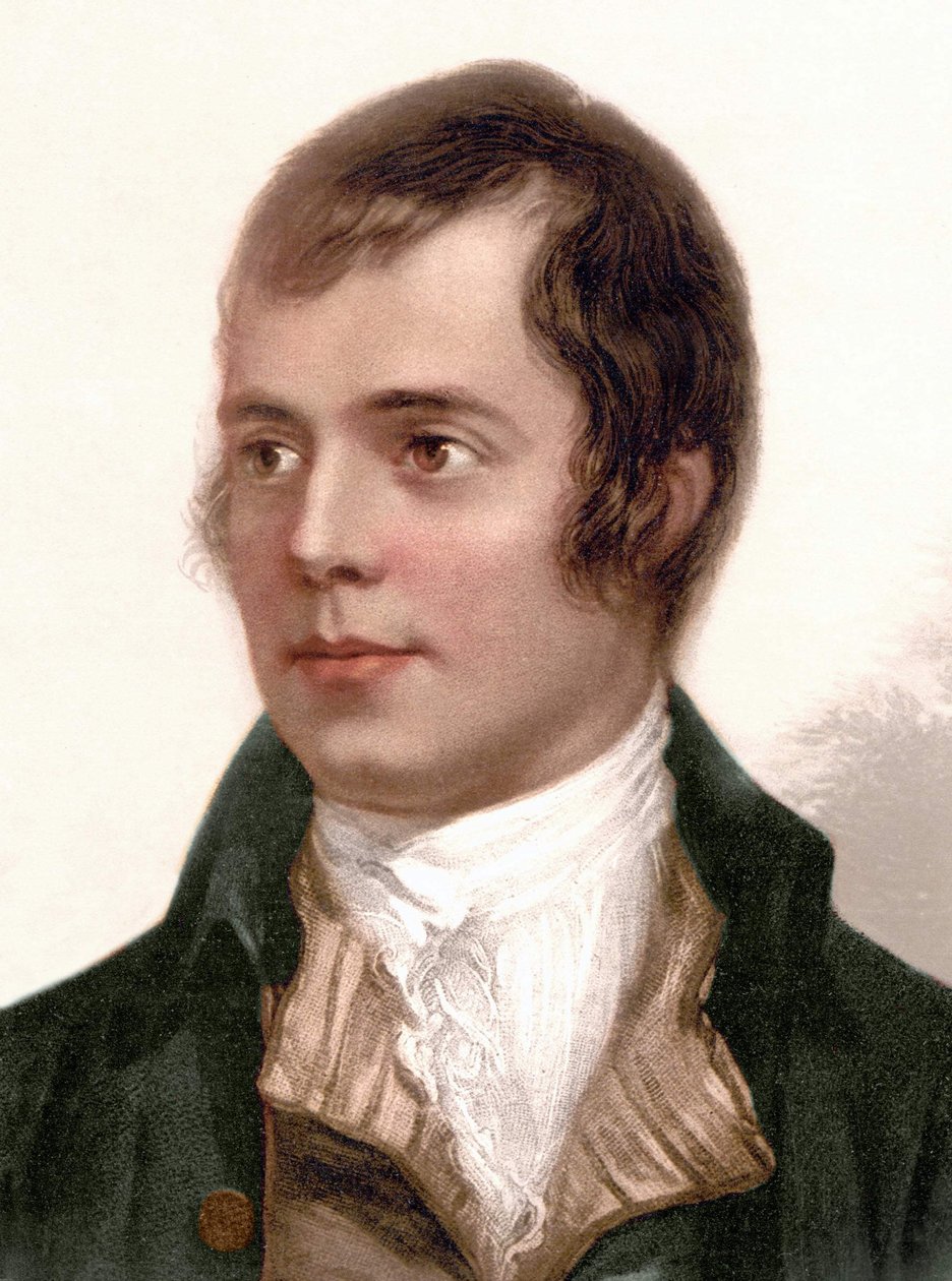 Portrait of Robert Burns, Scottish poet by Unknown artist