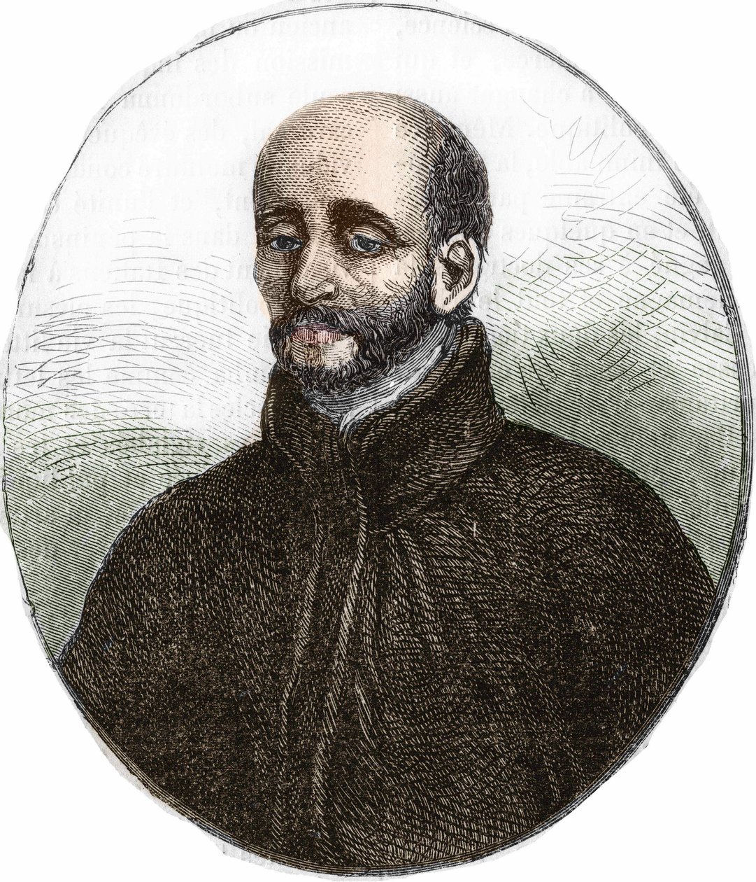 Portrait of Saint Ignatius of Loyola, founder of the Society of Jesus by Unknown artist