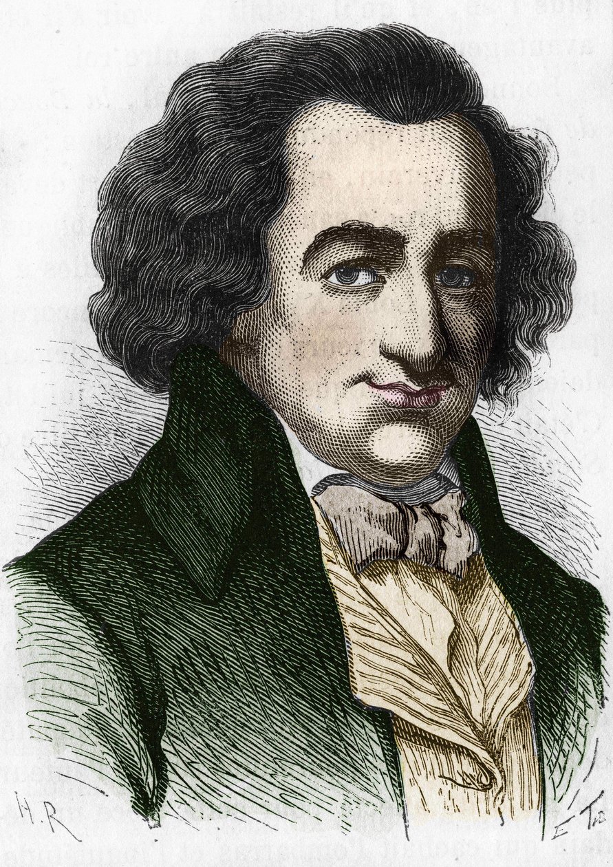 Portrait of Thomas Paine (1737-1809), British Writer and Politician by Unknown artist