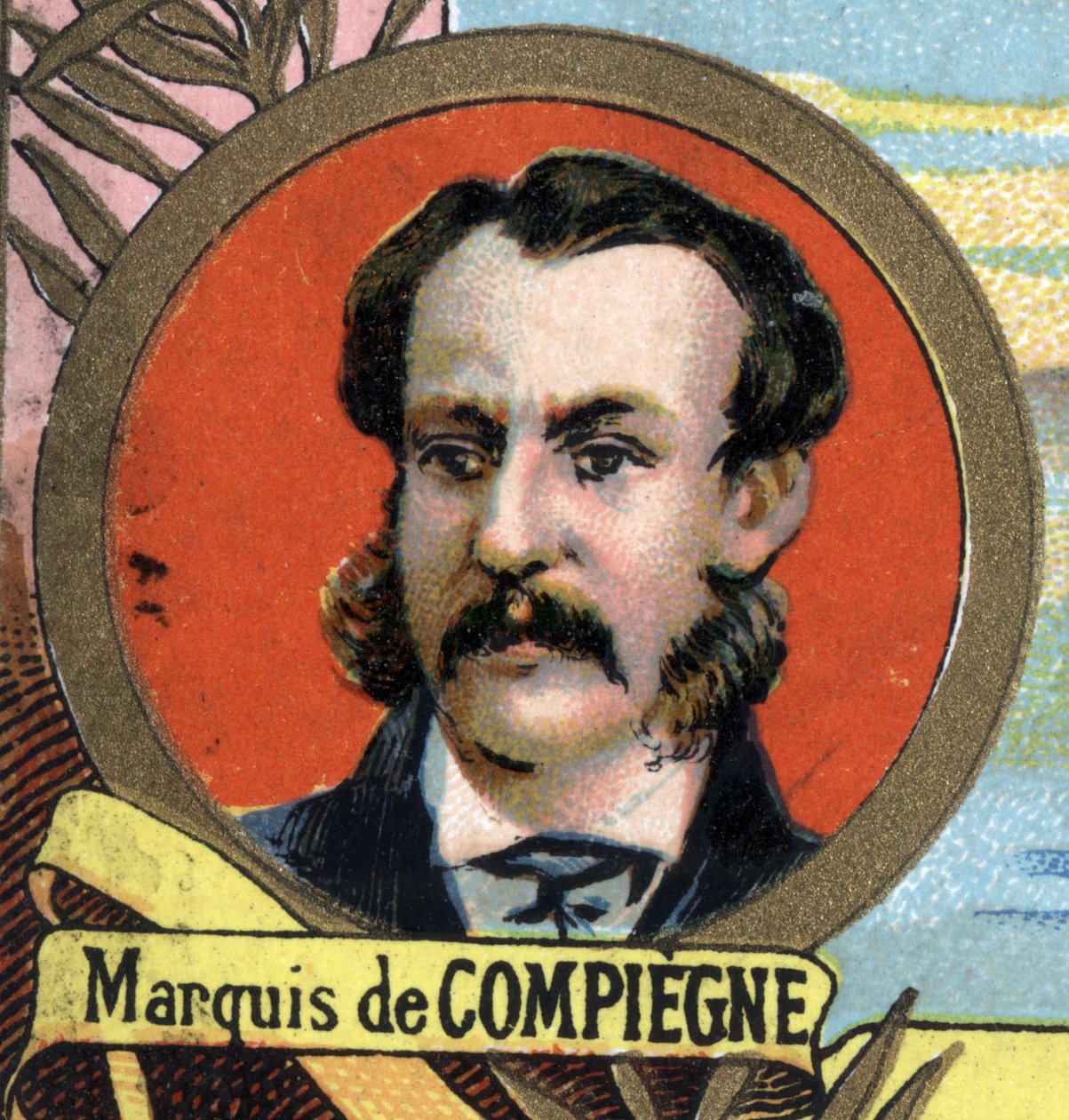 Portrait of the Marquis de Compiegne, French Traveler by Unknown artist