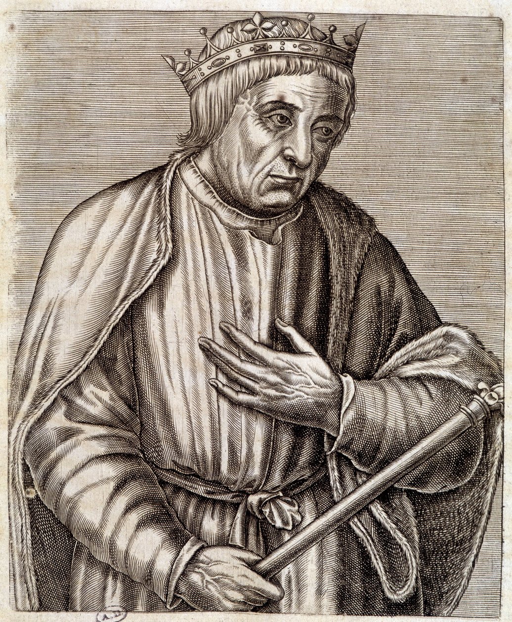 Portrait of the king of Poland Casimir III the Great by Unknown artist