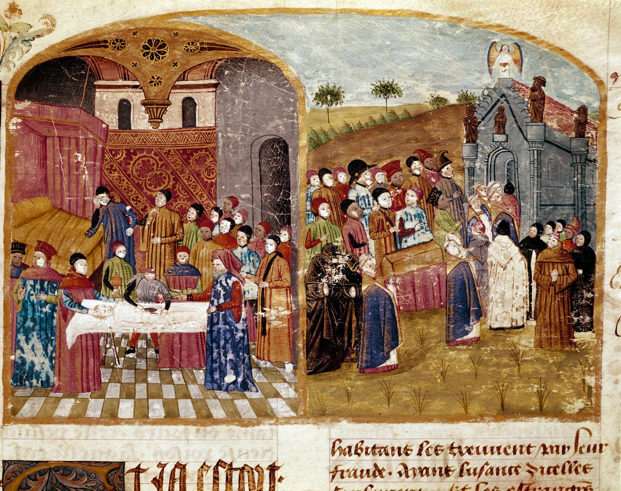The Funeral of Alexander the Great by Unknown artist