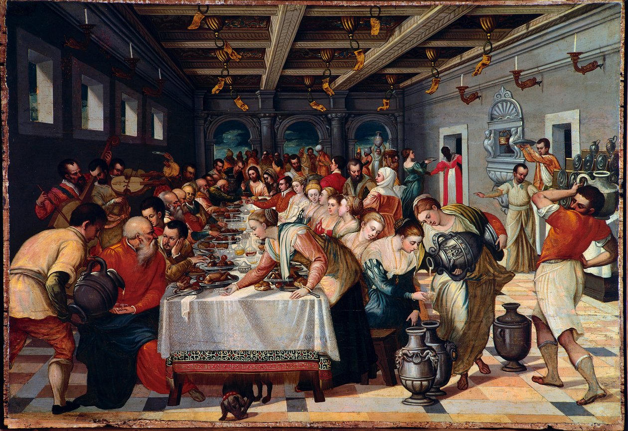 The Wedding of Cana by Unknown artist
