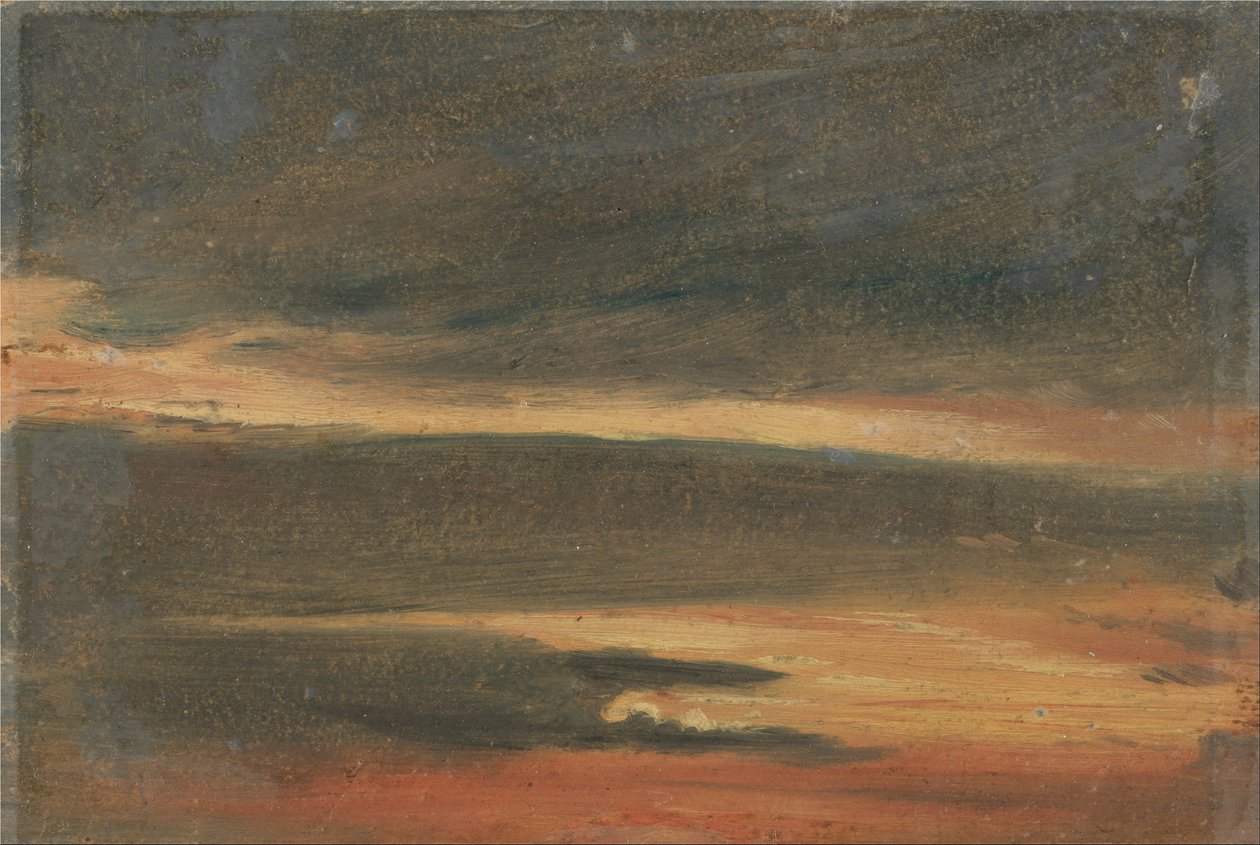 Clouds at Sunset by Unknown artistUnknown artist