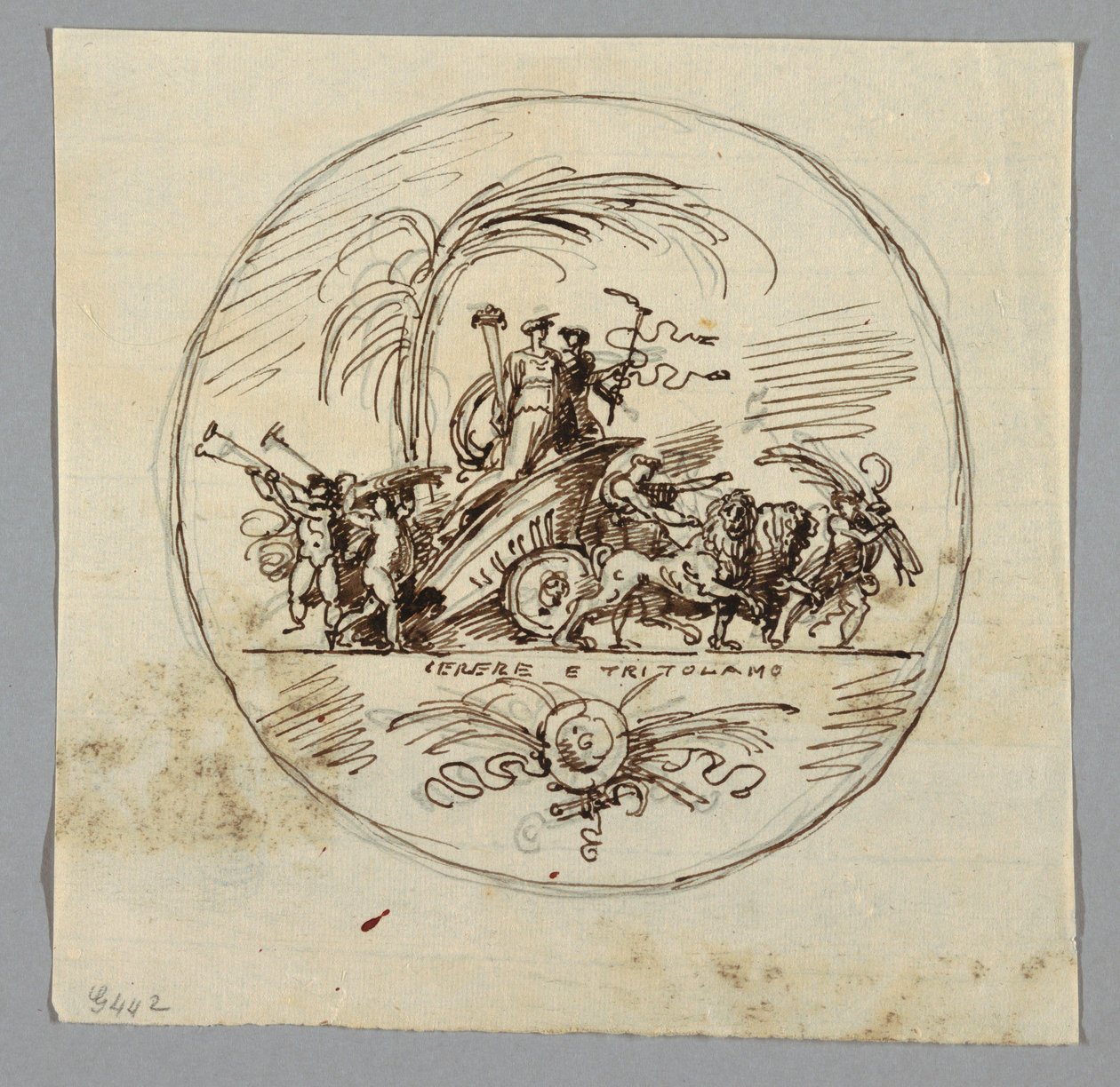 Ceres and Triptolemus by Unknown artistUnknown artist