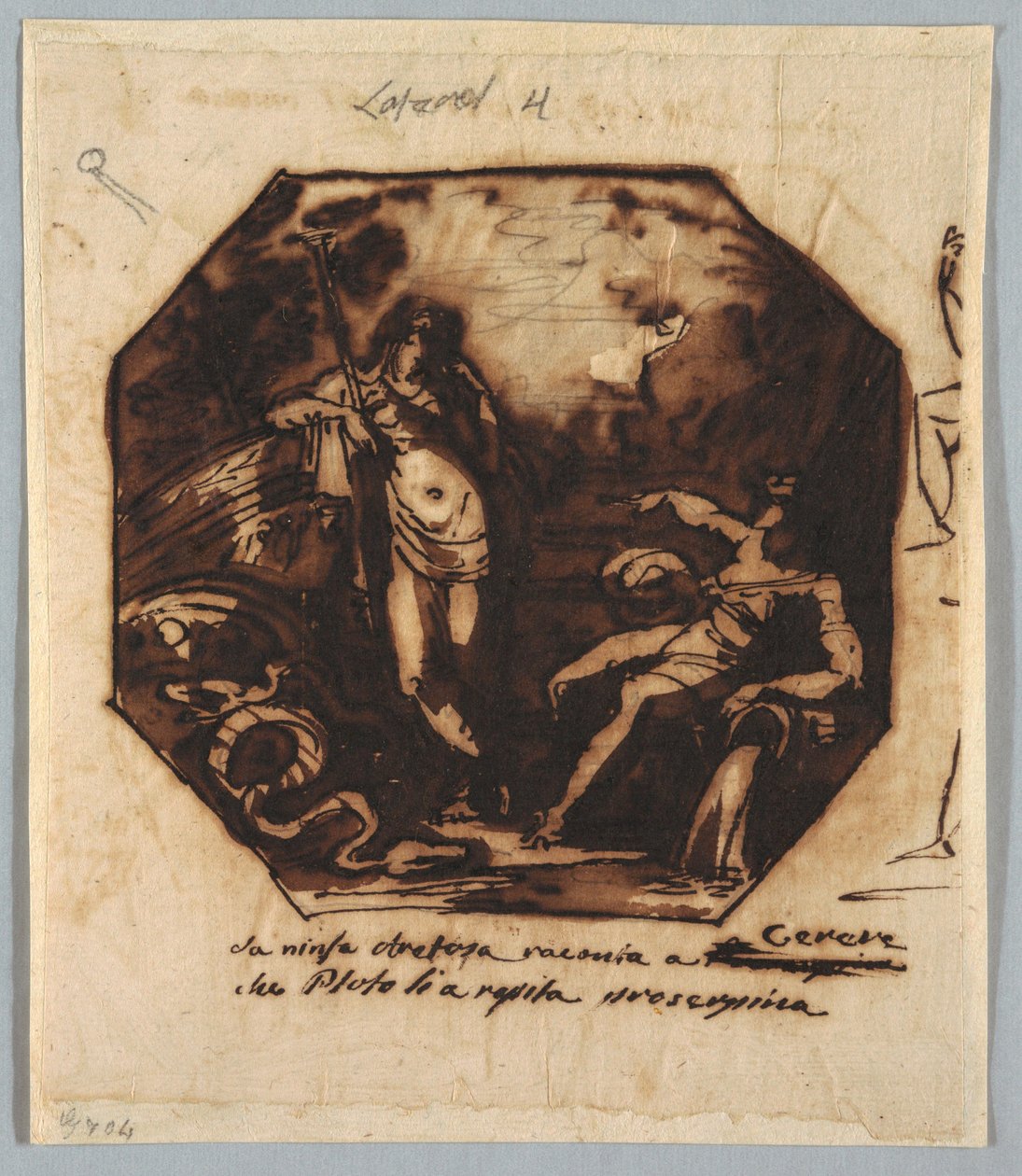 Ceres is Told of the Rape of Proserpina, 1812