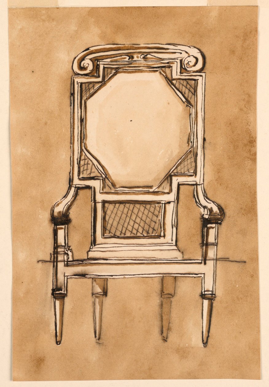 Chair, 1780–1790 by Unknown artistUnknown artist