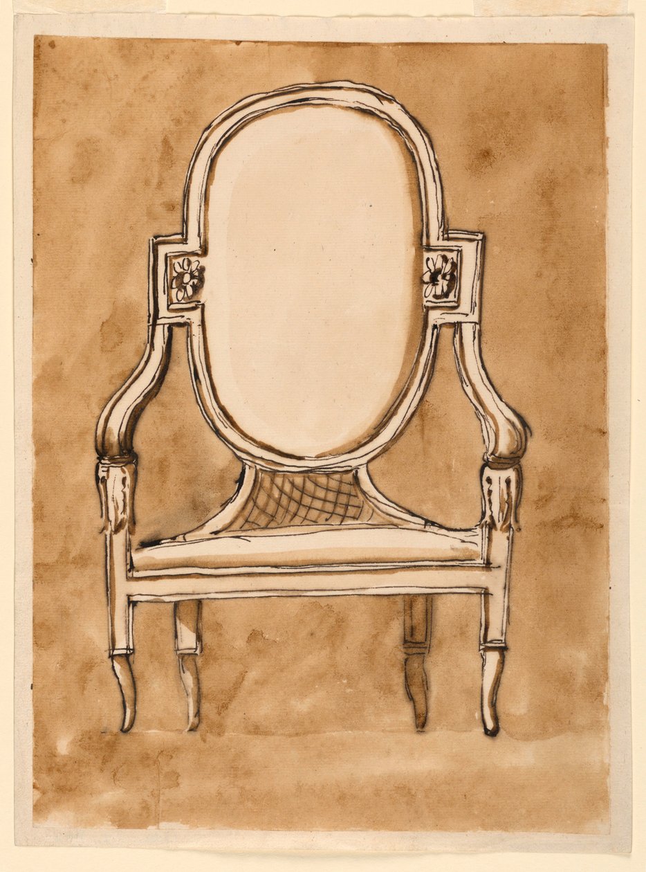 Chair, 1780–90 by Unknown artistUnknown artist