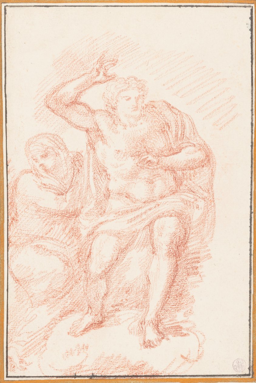 Christ and Mary from Last Judgment by Unknown artistUnknown artist