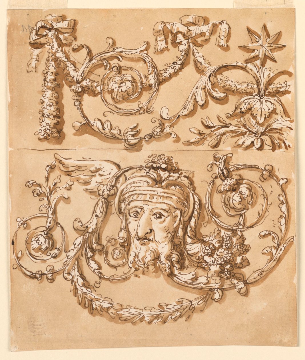 Decoration of a Frieze, 18-19th century by Unknown artistUnknown artist