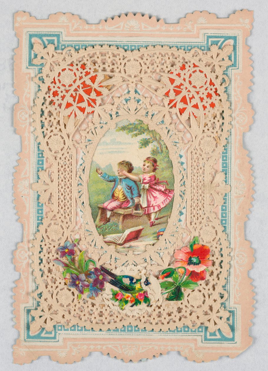 Greeting Card (England or United States), 1870–80 by Unknown artistUnknown artist