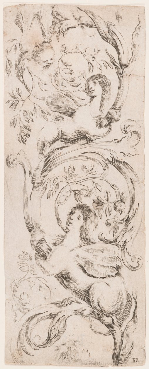 Grotesque Ornament, ca. 1653 by Unknown artistUnknown artist