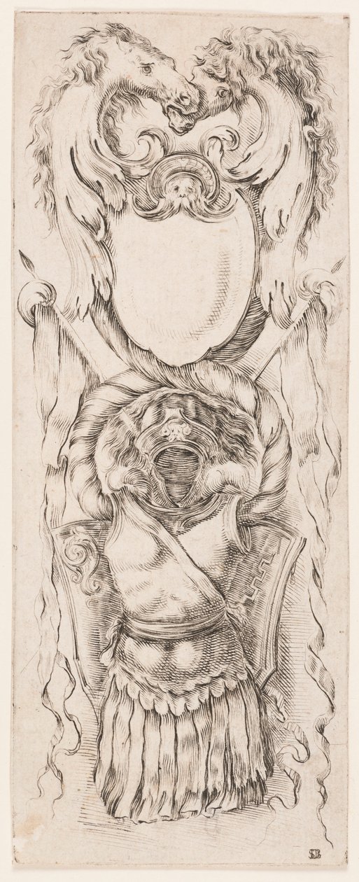 Grotesque Ornament, ca. 1653 by Unknown artistUnknown artist