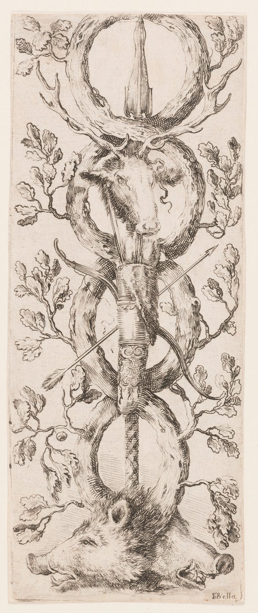 Grotesque Ornament, ca. 1653 by Unknown artistUnknown artist