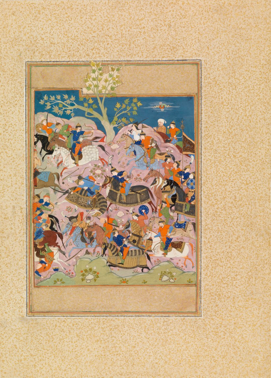 A Battle Scene by Unknown artist