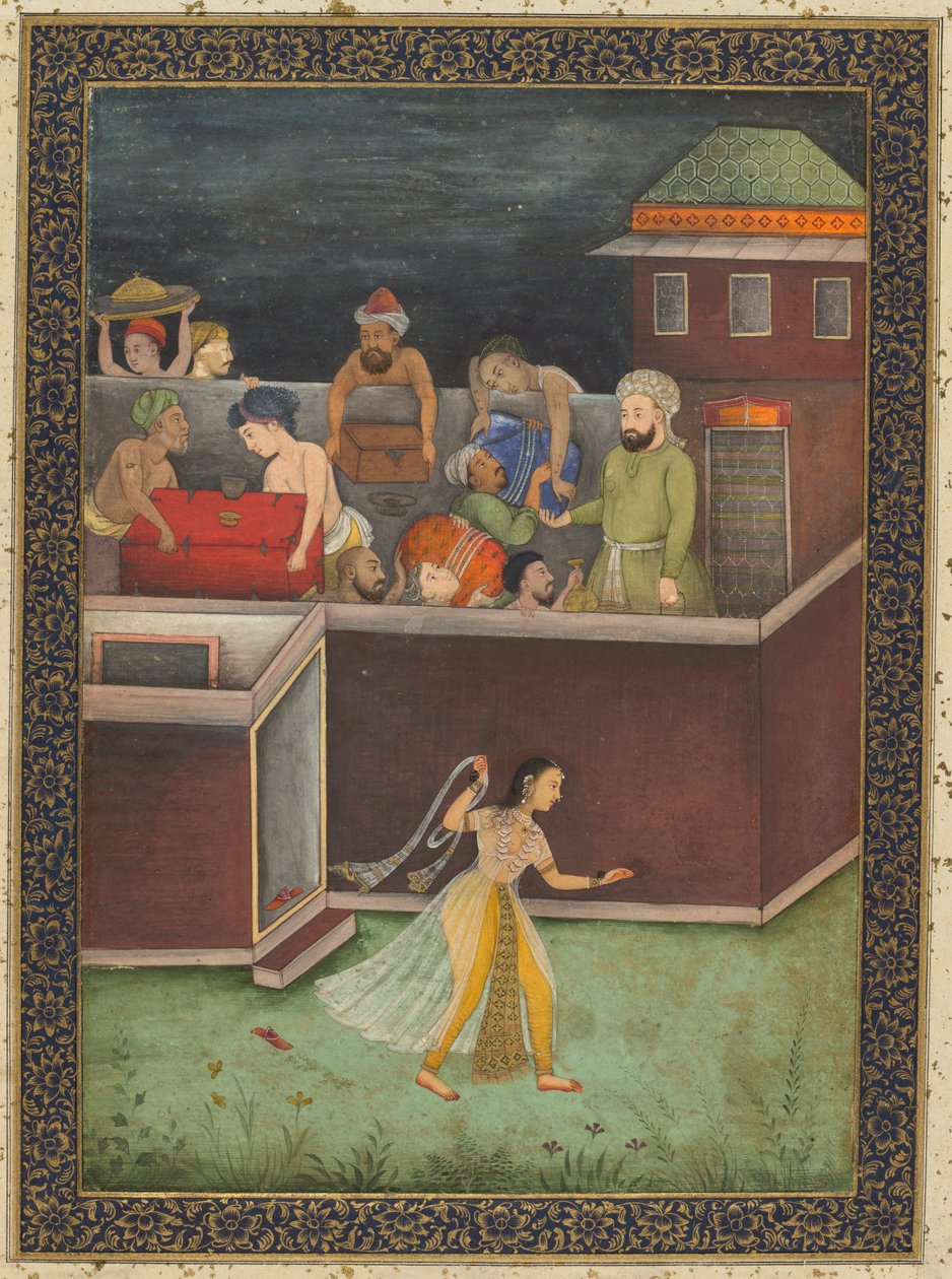 A House Burgled at Night by Unknown artist