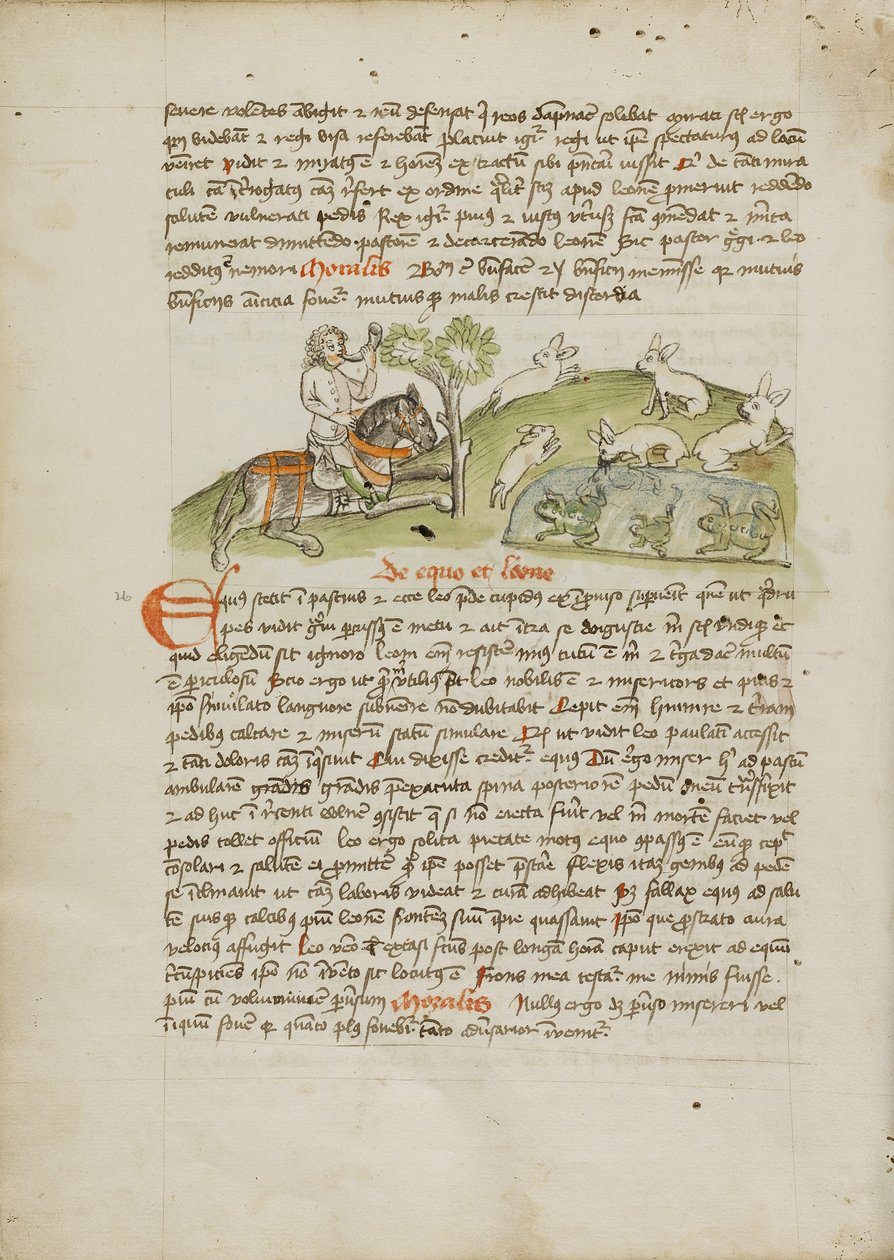 A Hunter on Horseback Hunting Hare by Unknown artist