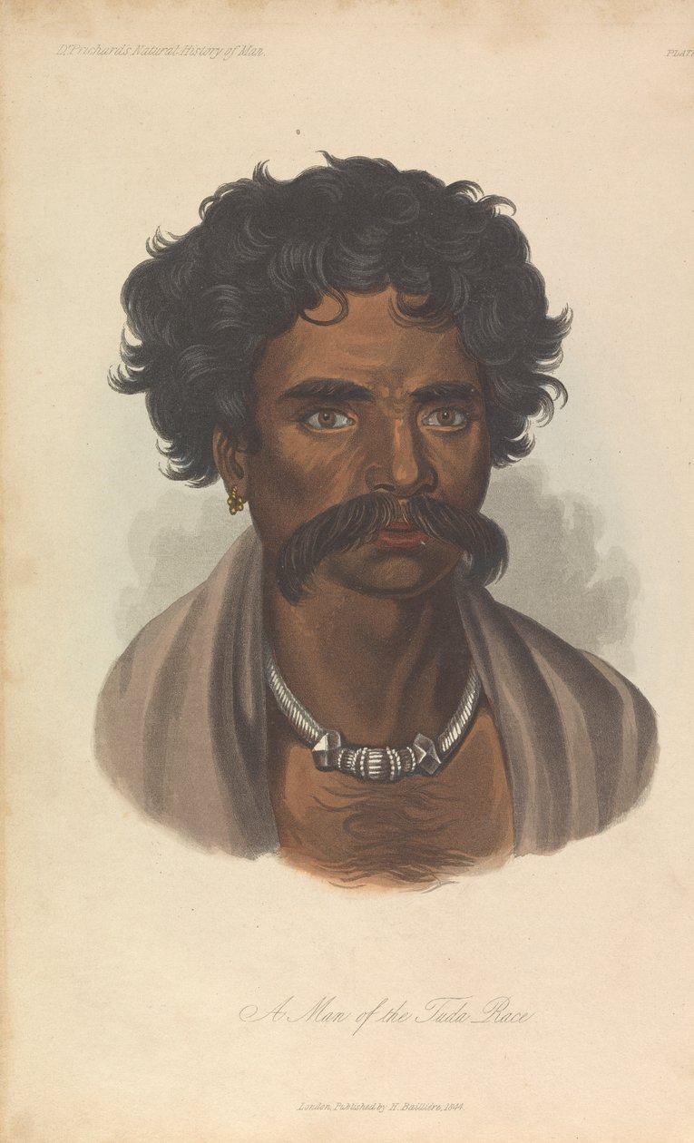 A Man of the Tuda Race by Unknown artist